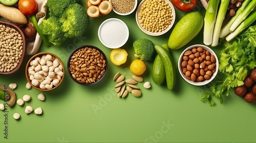 Vegetarian healthy diet concept