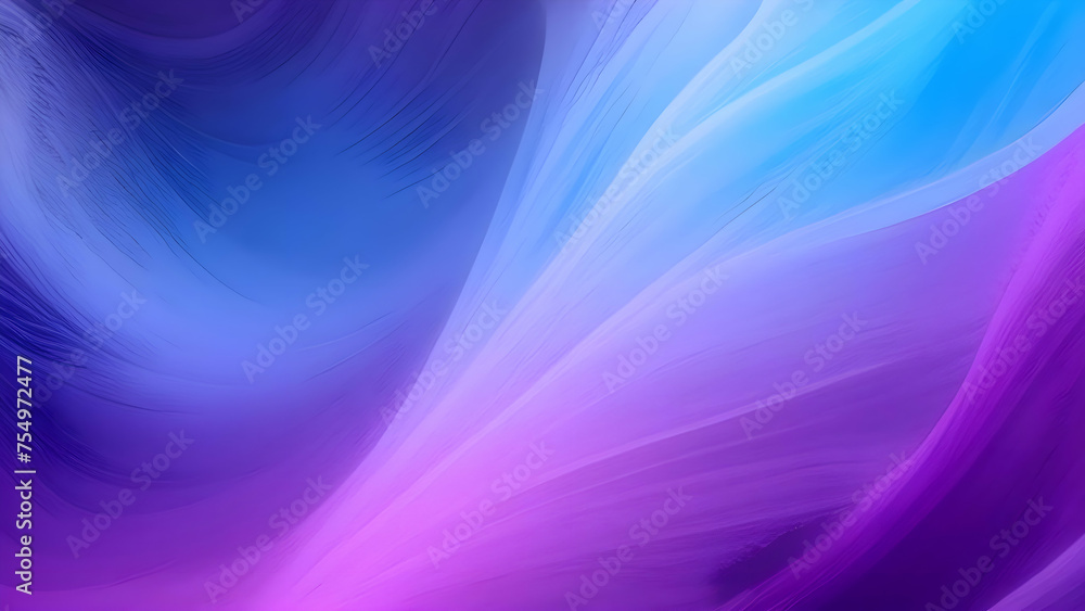 Fototapeta premium abstract purple and blue smoke floating background