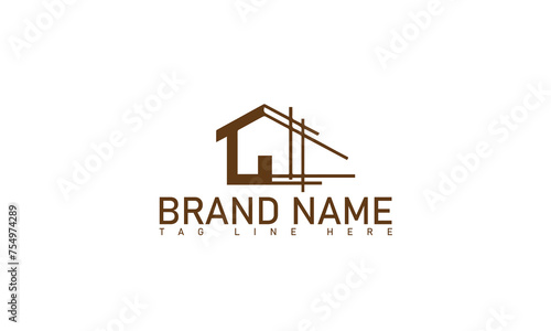 Simple And Elegant Real Estate Logo Design Template For Your Company
