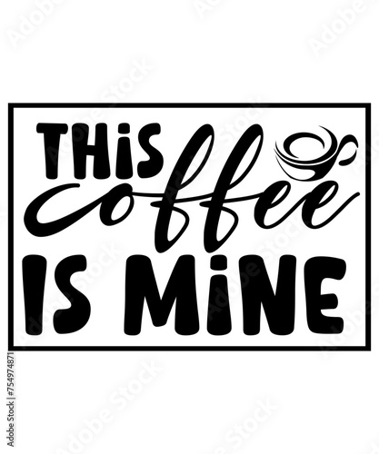 Coffee SVG Bundle, Funny Coffee SVG, Coffee Quote Svg, Caffeine Queen, Coffee Lovers, Coffee Obsessed, Mug Svg, Coffee mug Svg, Coffee File