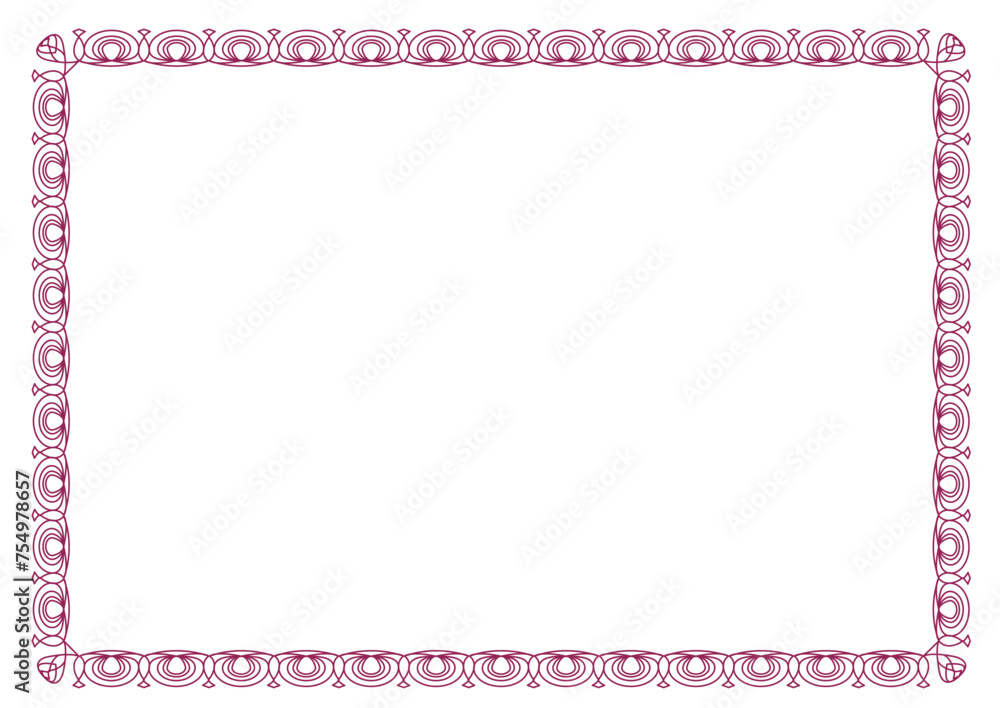 Frame for your text, photo or congratulation, border decoration frame, vector blank template. Elegant element for your text, photo, certificate, diploma, voucher and invitation. Frame for your text, photo or congratulation, border decoration frame, vector blank template. Elegant element for your text, photo, certificate, diploma, voucher and invitation.
