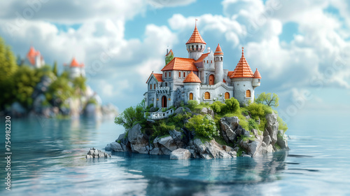 Enchanted Fairytale Castle photo