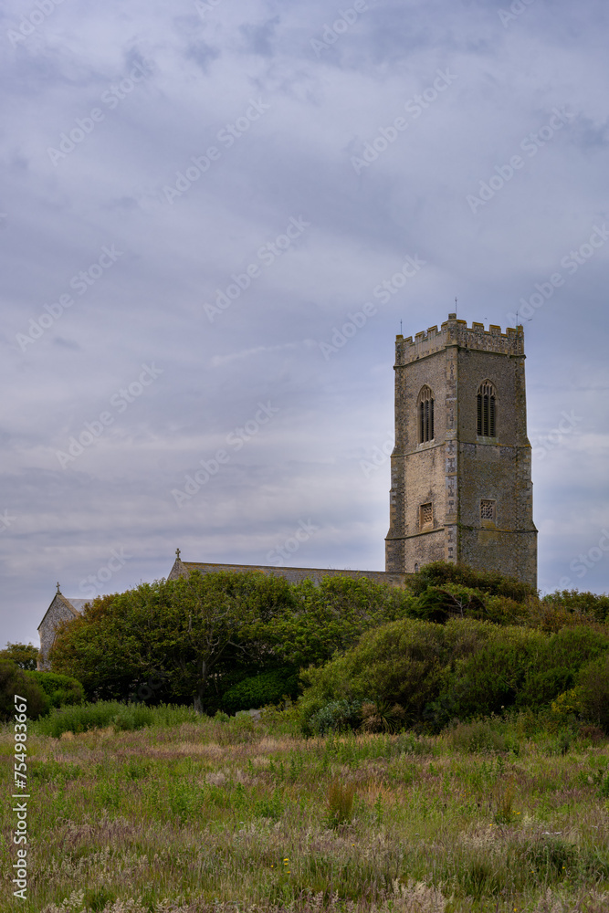 St Mary's church in Happisburgh, Norfolk, England, in spring St Mary's church in Happisburgh, Norfolk, England, in spring