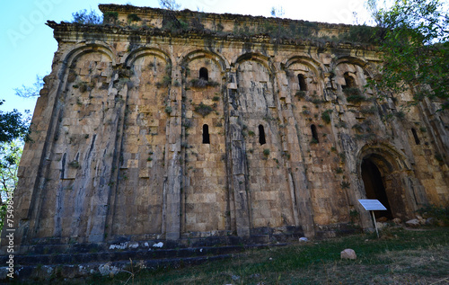 Otkhta Monastery and Church in Yusufeli  Artvin  Turkey  was built by the Georgian King in the 10th century.
