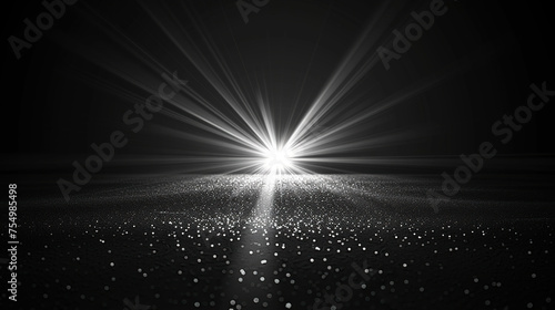  a star light sparkle , with black night background, Easy to add lens flare effects for overlay designs or screen blending mode to make high-quality images.