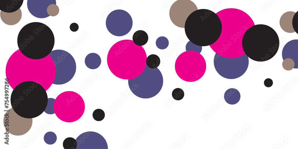 Dark Pink vector red pattern of geometric circles, shapes. Colorful mosaic banner. Geometric background with colored disks. Dark Pink vector red pattern of geometric circles, shapes. Colorful mosaic banner. Geometric background with colored disks.