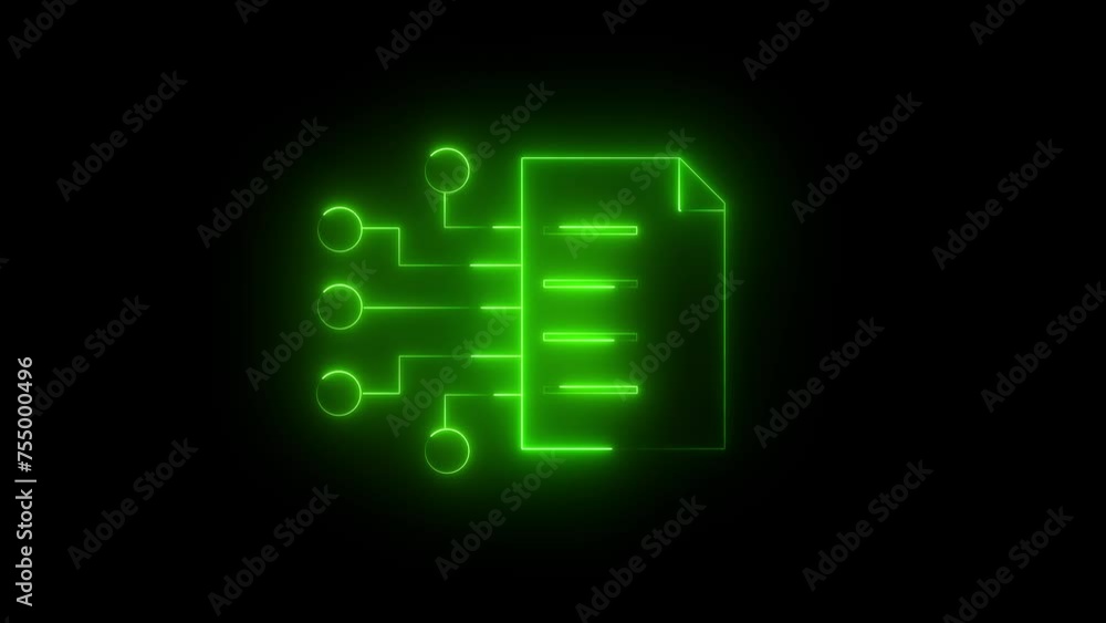 Neon glowing note pad like technology note pad Neon glowing note pad like technology note pad