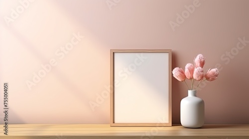photoframe on table in modern room © Ирина Рычко