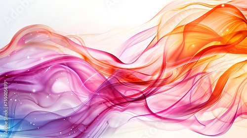 abstract background with smooth lines in purple, blue and pink colors ,Subtle abstract background with soft pastel waves. Gradient colors 