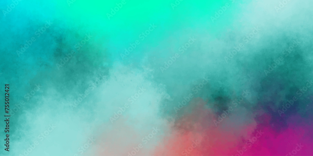 Colorful isolated cloud,design element overlay perfect smoke swirls,liquid smoke rising dreamy atmosphere.misty fog fog effect clouds or smoke reflection of neon smoke isolated.
