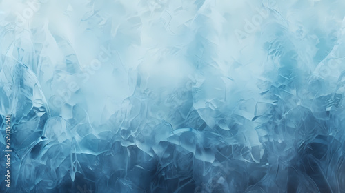 Abstract background of ice structures, ice texture