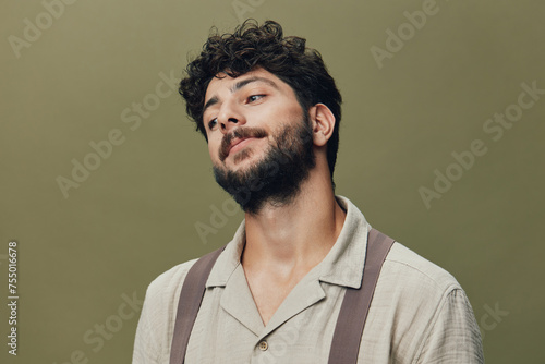 Isolated man caucasian adult background face person young portrait handsome male guy