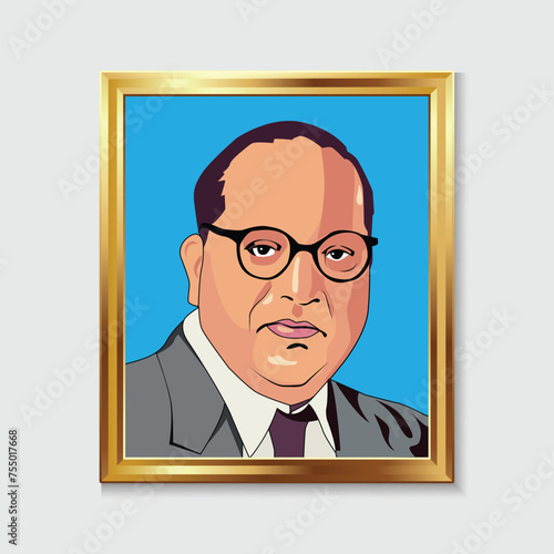 dr. Babasaheb Ambedkar portrait