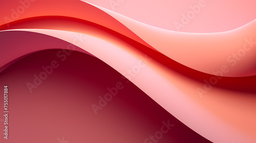 Elegant 3D abstract background with corrugated surface