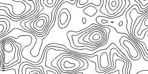 abstract topographic vector white lines pattern.topographic line texture background .monochrome image ,geographic contour map paper texture.Salmon fillet texture, fish pattern. paper texture, abstract