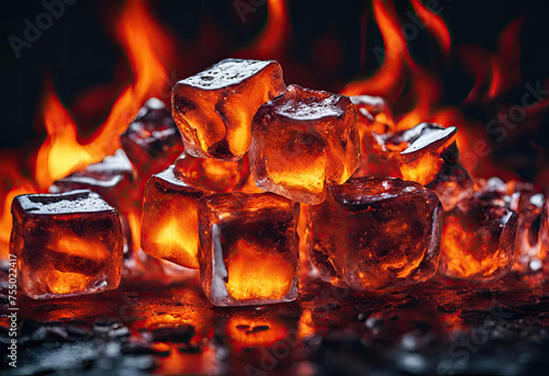 ice on fire