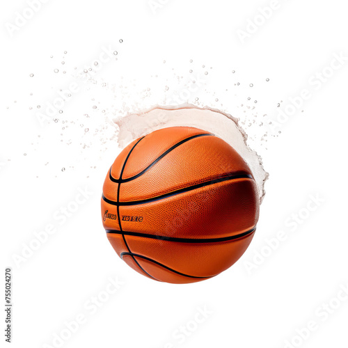 basketball ball isolated on white © Buse