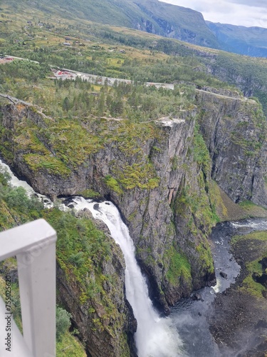 waterfall in the mountain