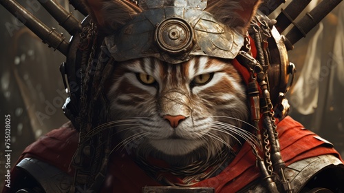 Ancient cat warrior