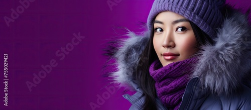 Elegant Lady with Stylish P...