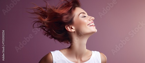 Ethereal Beauty: Woman Posi...