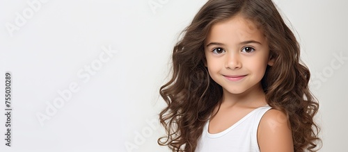 Charming Young Child with B...