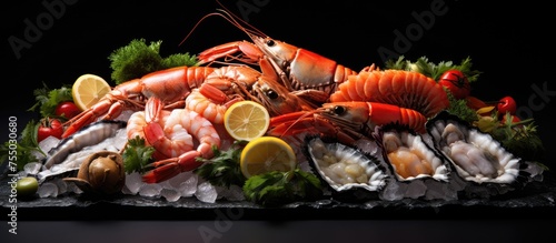 Freshly Caught Seafood Sele...