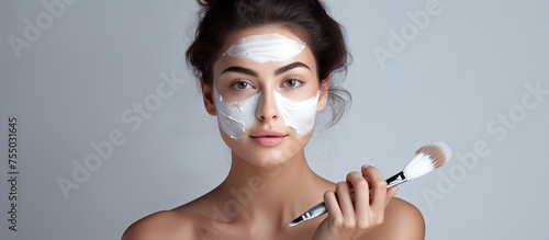 Mysterious Woman Wearing a ...