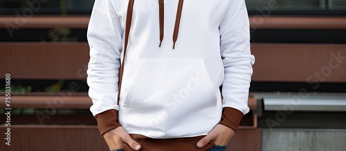 Stylish Young Man In White ...