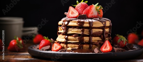 Decadent Stack of Pancakes ...