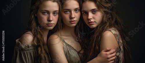 Diverse Trio of Girls Showc...