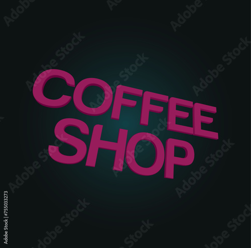 Creative Initial letter coffee shop logo design with modern business vector template. Creative isolated coffee shop monogram logo design