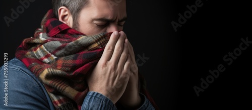 Stylish Man Embracing Winte...