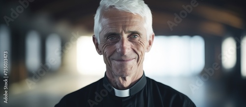 Confident Elderly Man with ...