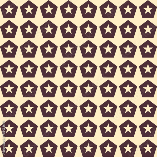 seamless geometric pattern with triangles © starlina