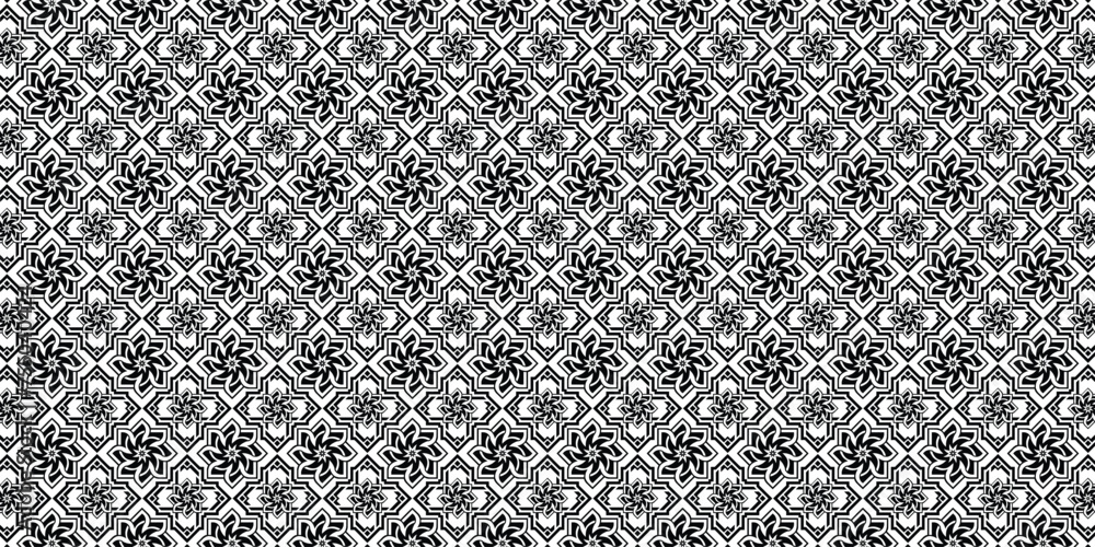 black seamles pattern for print demand vector file