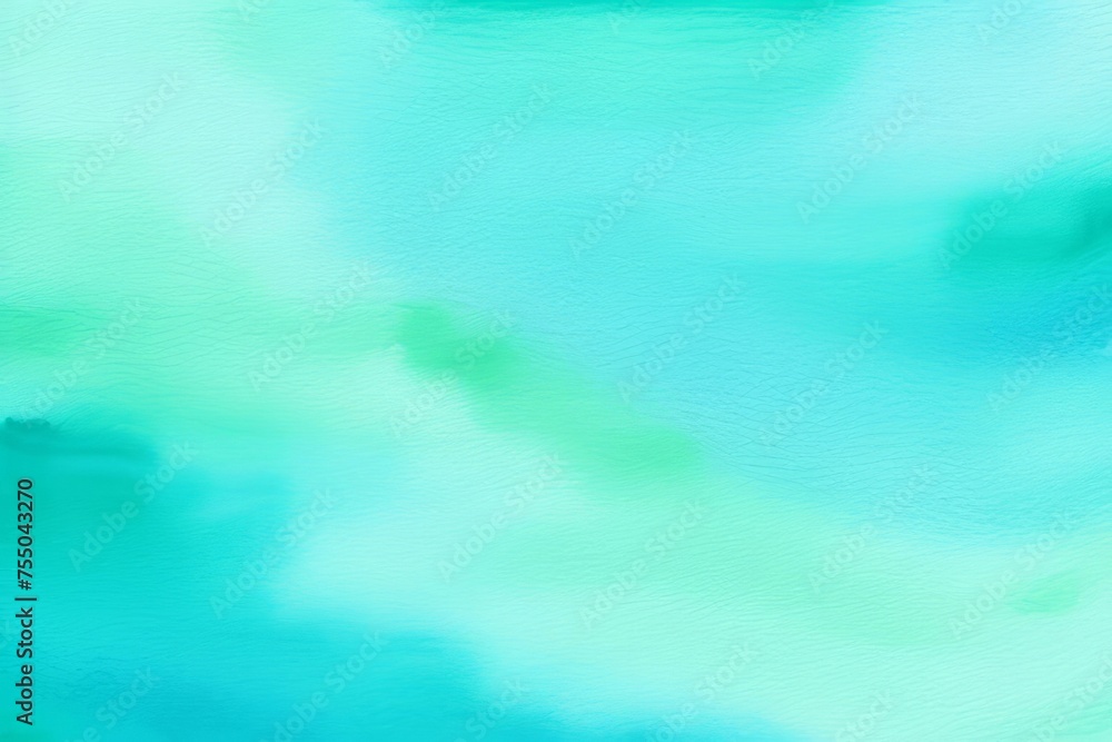 Obraz premium Abstract watercolor paint by teal blue and green color liquid fluid texture background