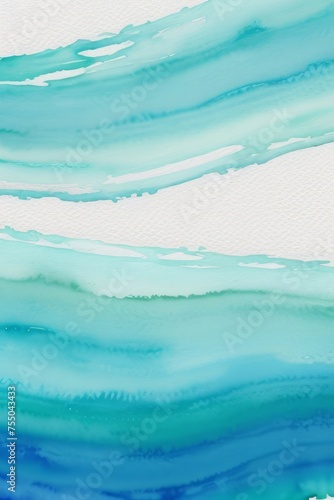 Abstract watercolor paint by teal blue and green color liquid fluid texture background © ProArt Studios