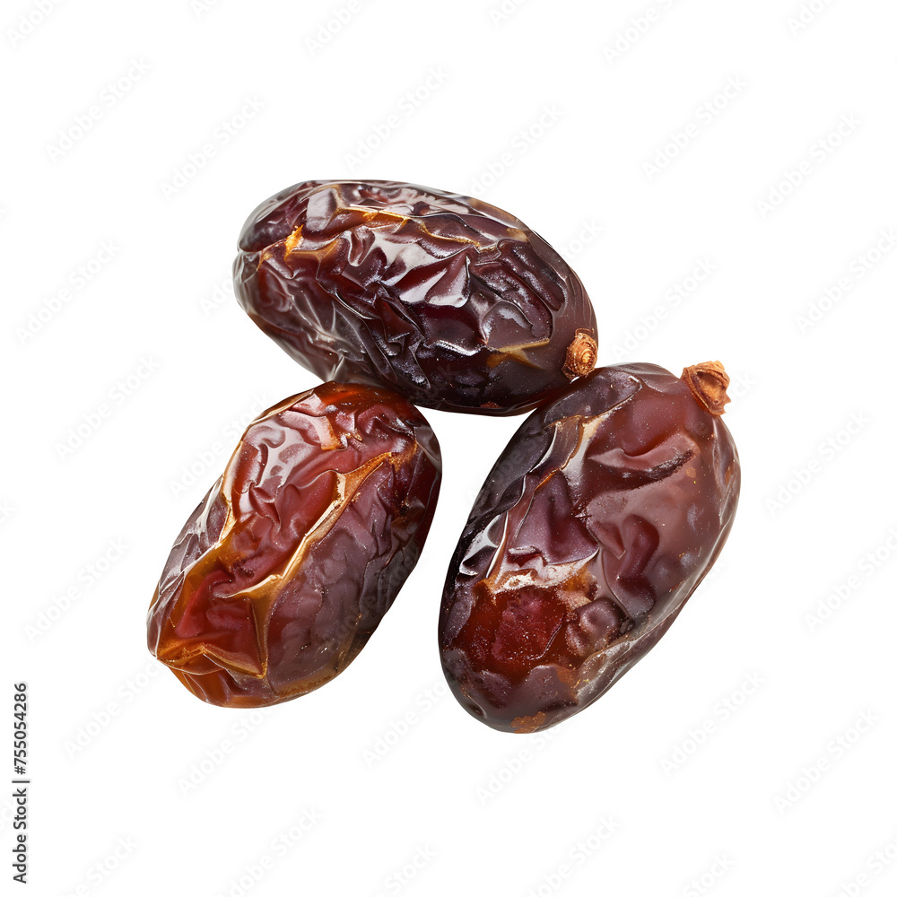 Dates fruit isolated on transparent background Dates fruit isolated on transparent background