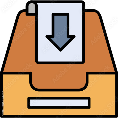 Inbox Vector Icon