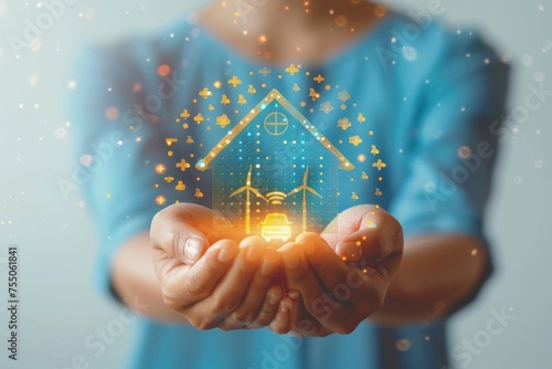 Building a Sustainable Future with Intelligent Technologies: The Integration of Smart Homes and Solar Power in Eco Friendly Housing Solutions photo