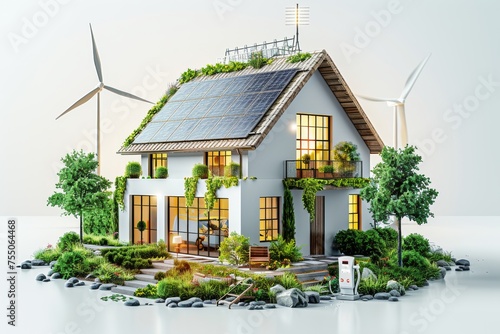 Maximizing Property Value through Smart Home Integration and Sustainable Living: Strategies for Incorporating Smart Operation and Clean Energy in Urban Homes. photo