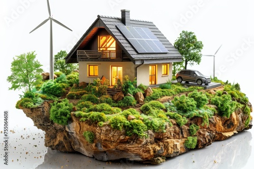 Revolutionizing Urban Energy Solutions through Smart Home Automation and Integrated Solar Systems: A Guide to Achieving Energy Efficiency and Sustainability. photo