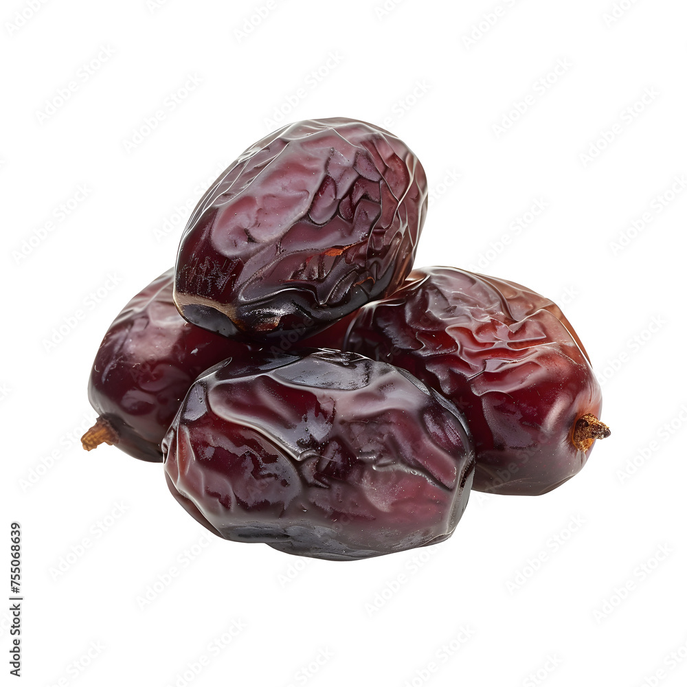 Dates fruit isolated on transparent background Dates fruit isolated on transparent background
