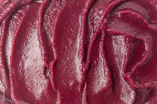 Brazilian acai creamy texture background