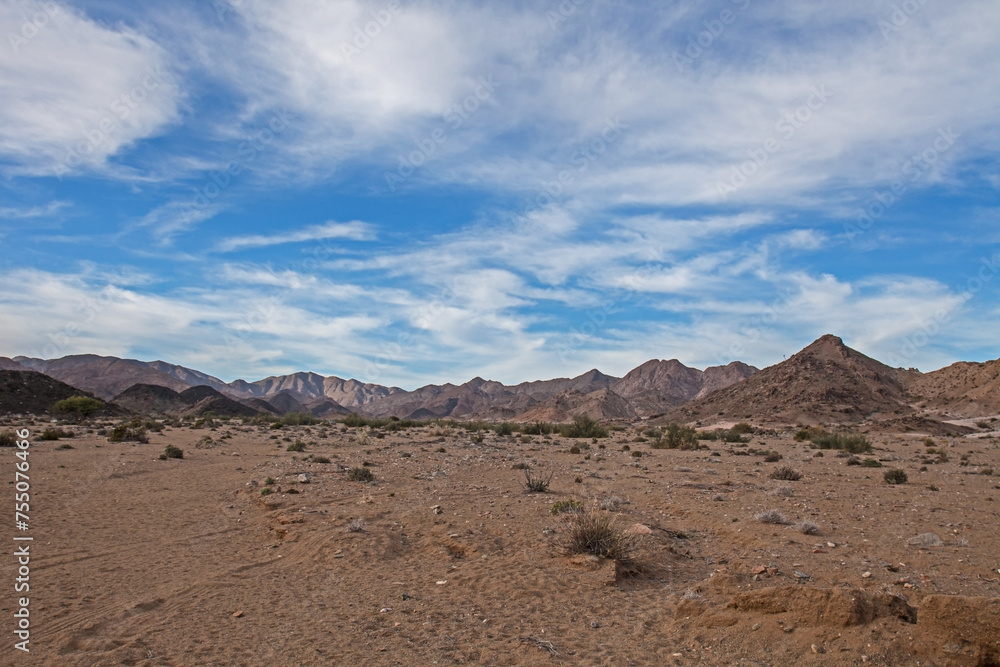 Desert Mountain scene in Richtersveld National Park 3896