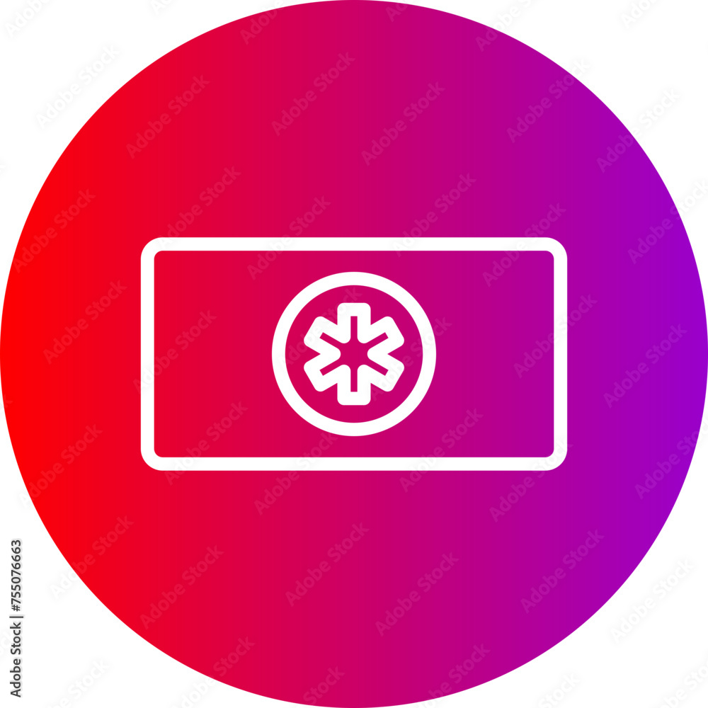 Information Line Gradient Circle Icon Information Line Gradient Circle Icon