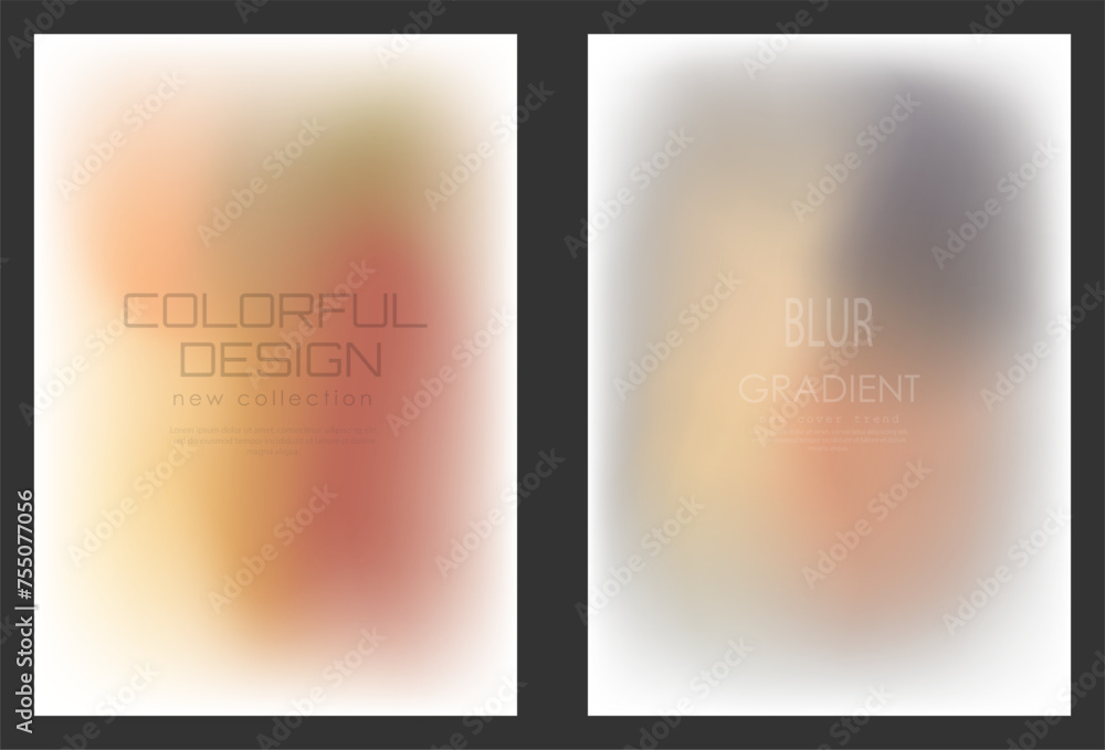 Gradient with blur, Background for the design of the title pages of a book, magazine catalog. A template for a banner, poster and brochure. An abstract version of modern design Gradient with blur, Background for the design of the title pages of a book, magazine catalog. A template for a banner, poster and brochure. An abstract version of modern design