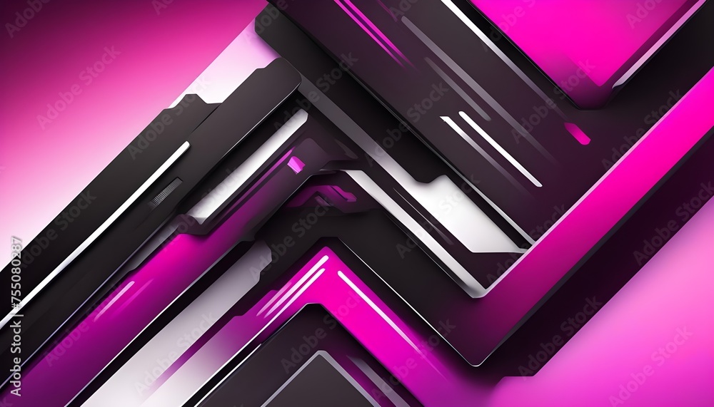 Abstract gaming black and magenta gradient background wallpaper, neon vibrant colors, gaming concept. Abstract gaming black and magenta gradient background wallpaper, neon vibrant colors, gaming concept.