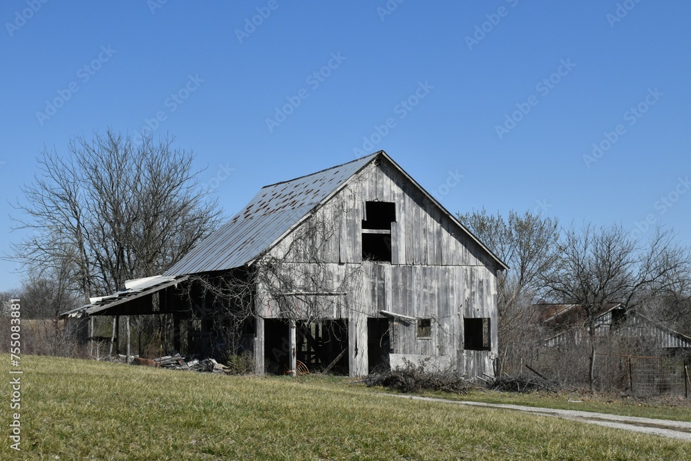 Old Weathered Barn